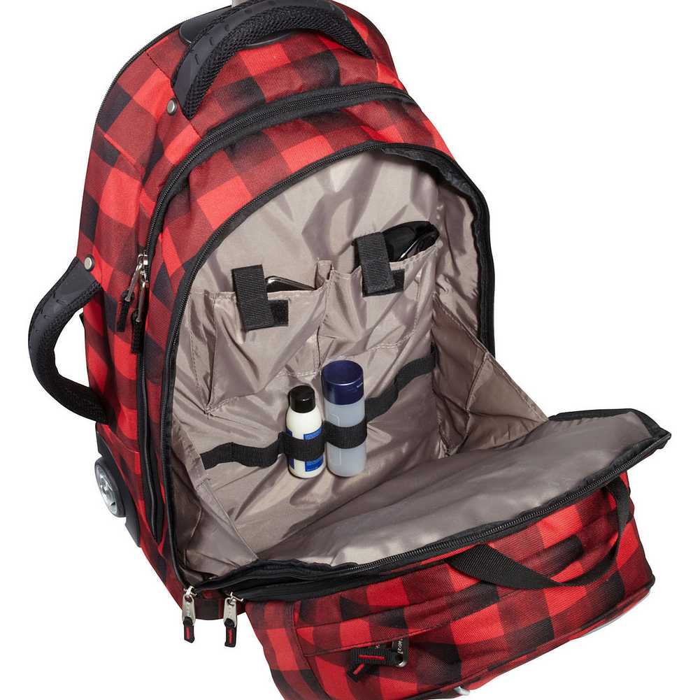 Athalon Luggage Wheeling Travel Backpack 15" x 11" x 3.5" 889 eBay