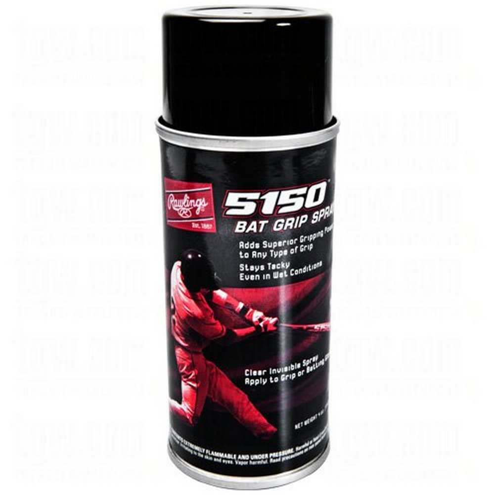 Rawlings Bat Grip Spray Stays Tacky in Wet Conditions For Baseball