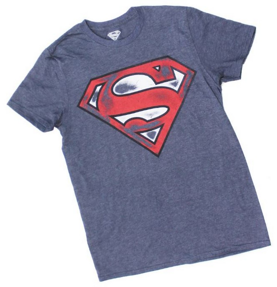 Superman Army Camo Shield DC Comics Logo Hero Tee Adult Men/'s Graphic T-Shirt