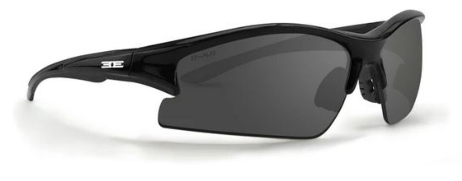 EPOCH 11 Sunglasses - Black Frame With Smoke Polarized Lenses, UV Protection