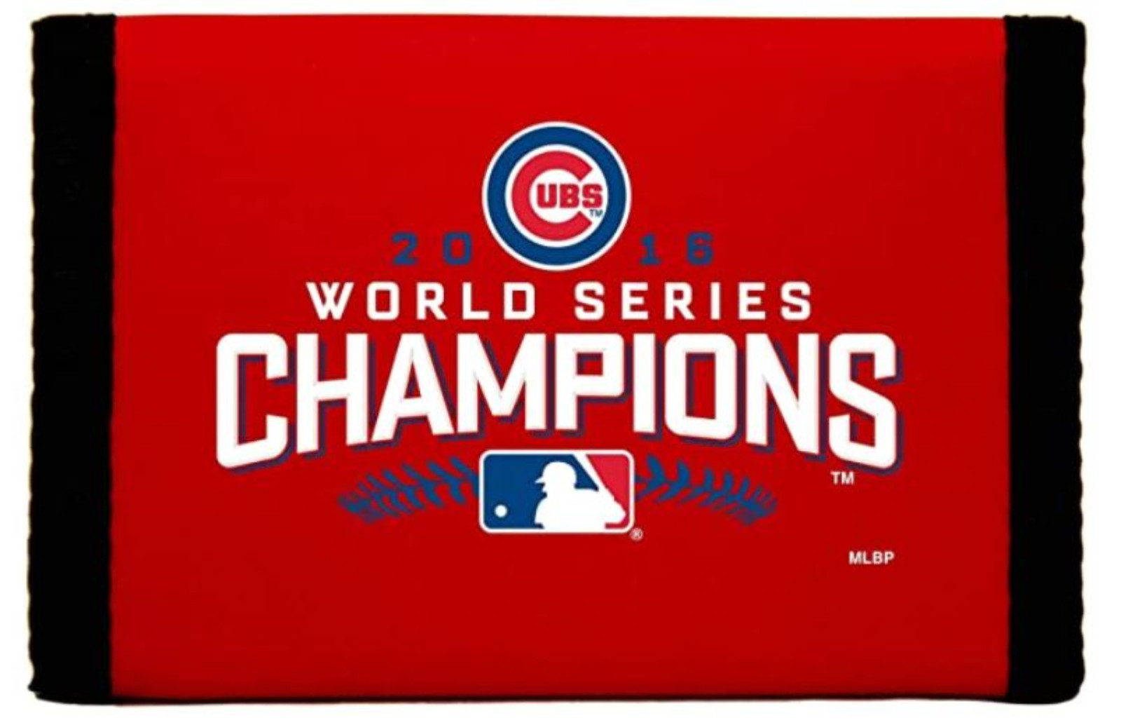 Rico Industries MLB Chicago Cubs 2016 World Series Champions Nylon Geldbörse, rot - Bild 1 von 2