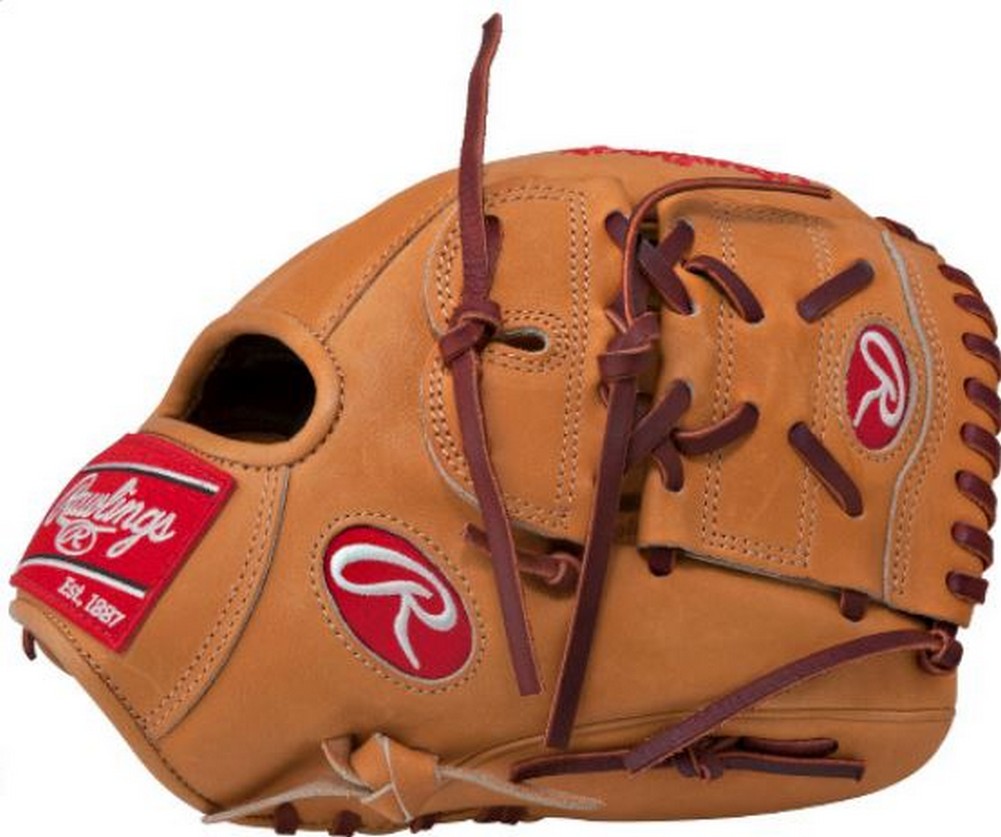 Rawlings Adult Blem 11.75" Infield Baseball Glove Closed 2-Piece RHT PRO205-9BU Rawlings Adult RHT Blem 11.75