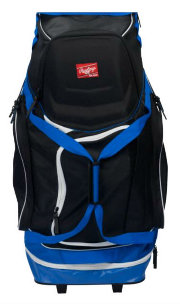 Rawlings Wheeled Catchers Duffle Bag Baseball Practice Duffel Workhorse