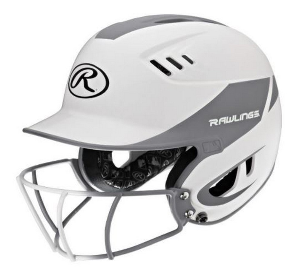 Rawlings Womens Velo Fastpitch Softball Senior Batting Helmet w/ Mask