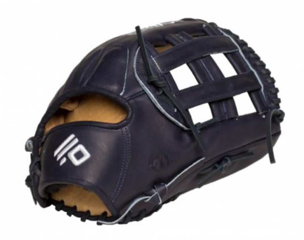 Nokona Baseball 12.75" SKN Navy H  Outfield Glove RHT SKN8NV/L