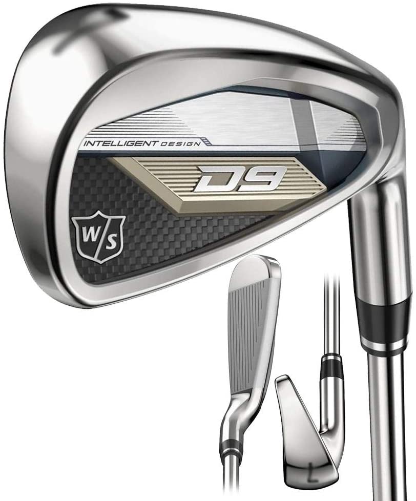 Wilson D9 Men's Golf Iron Set Men's Right Hand Steel 5PW, GW