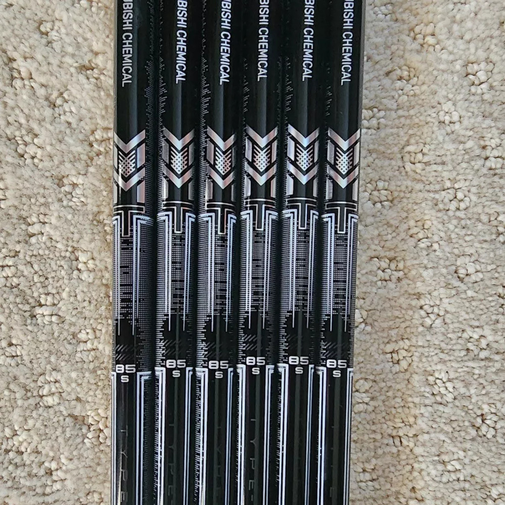 NEW Uncut Mitsubishi MMT Graphite Iron Shafts 85 Stiff .355 Taper