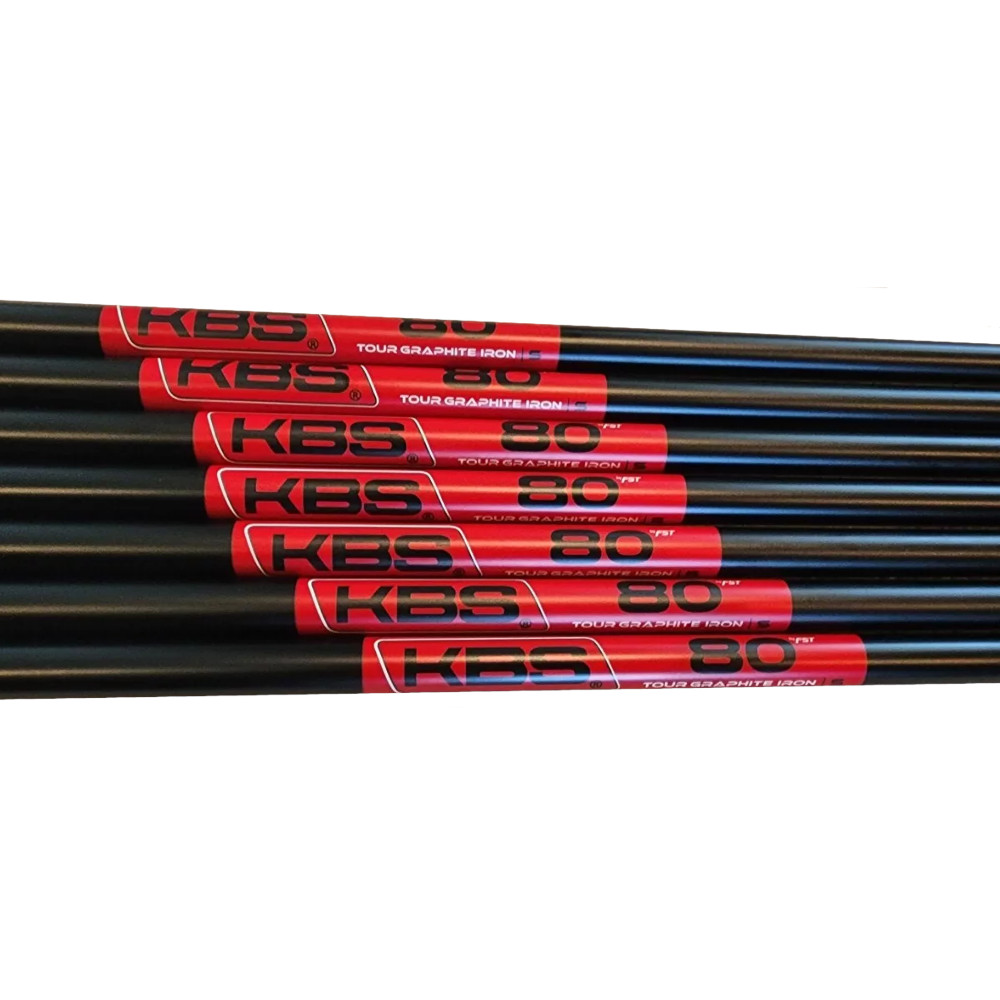 NEW Authentic KBS Tour Graphite 80 Iron Shafts Stiff .370