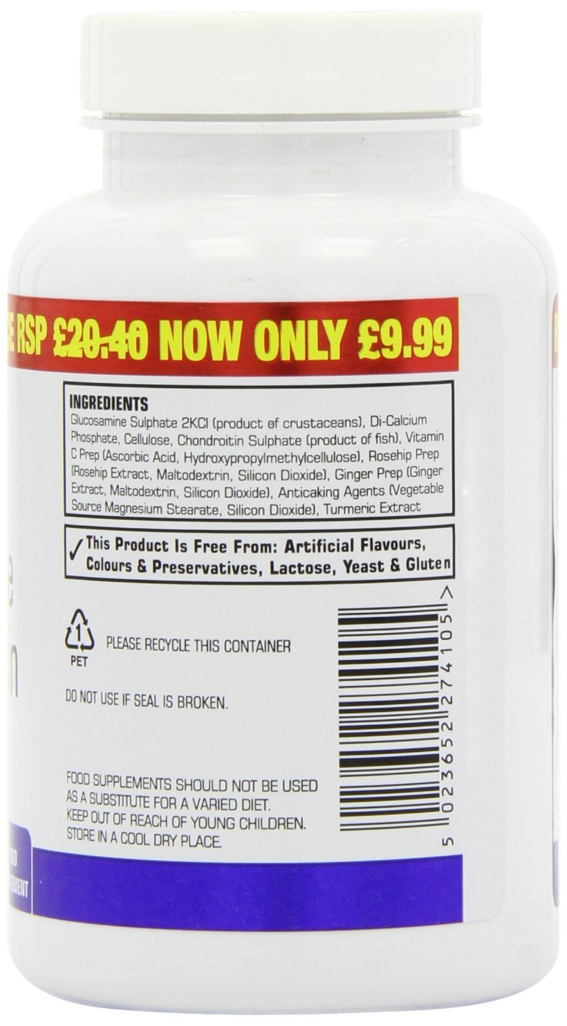Natures Aid Glucosamine 500mg & Chondroitin 100mg Complex 90 Capsules