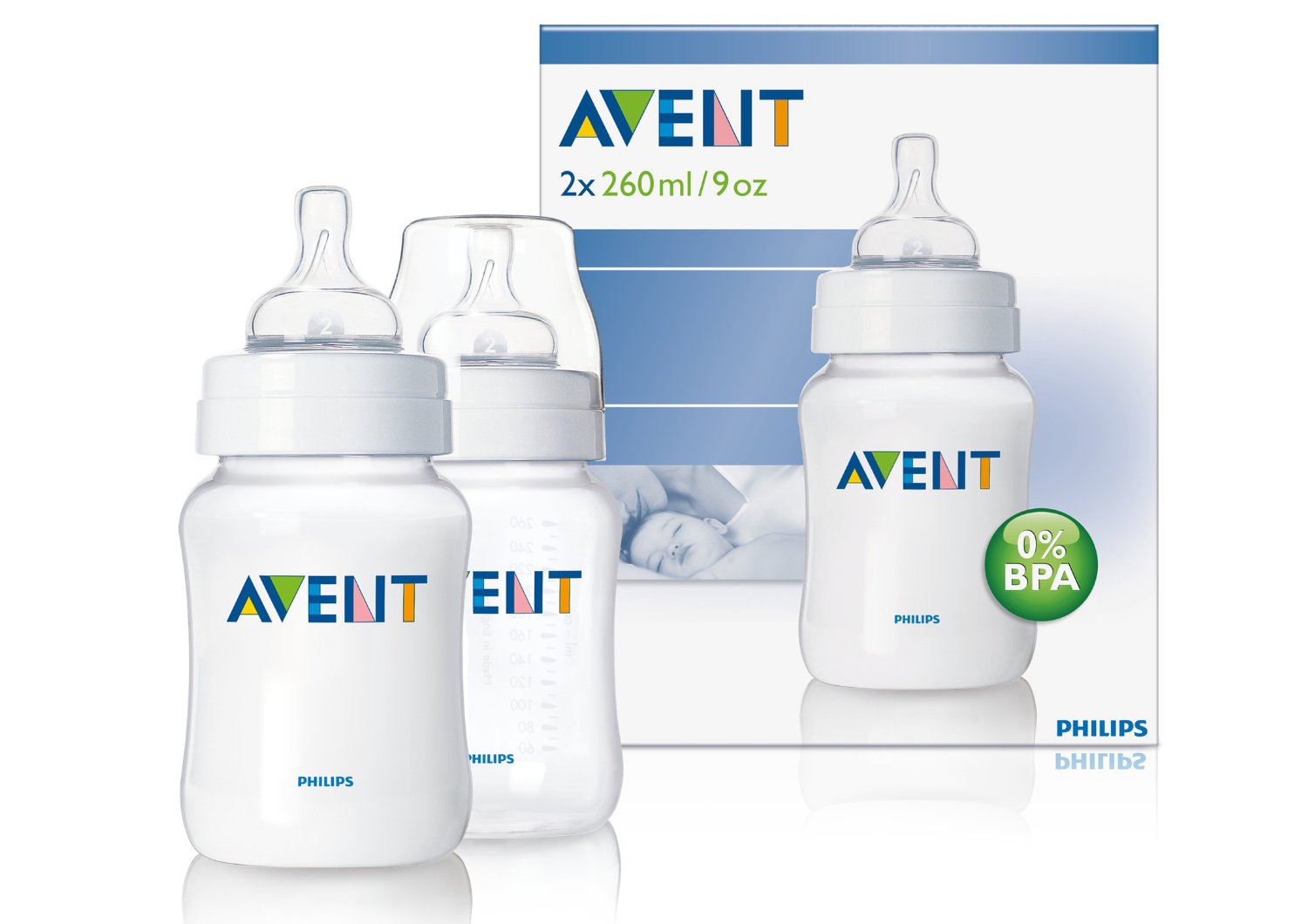 avent classic bottle feeding set