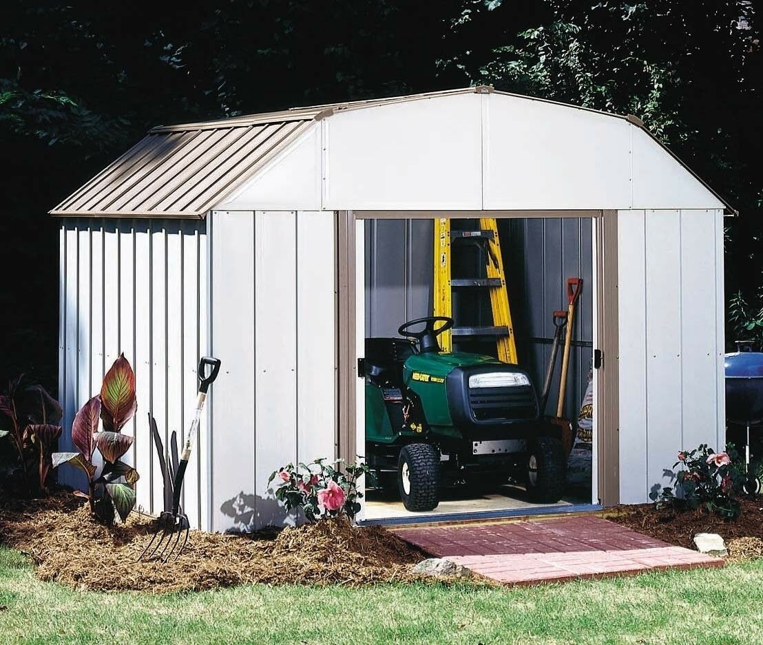 Arrow Storage Lexington Outdoor Yard Shed LX108 10 feet