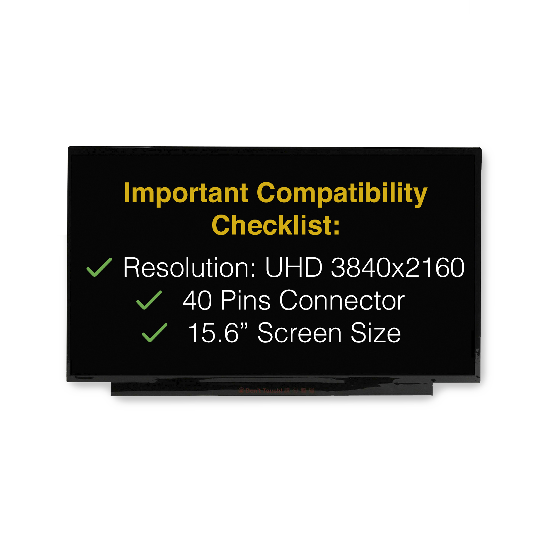 Lenovo THINKPAD P53S 20N6 Screen Replacement LCD Display With Tools