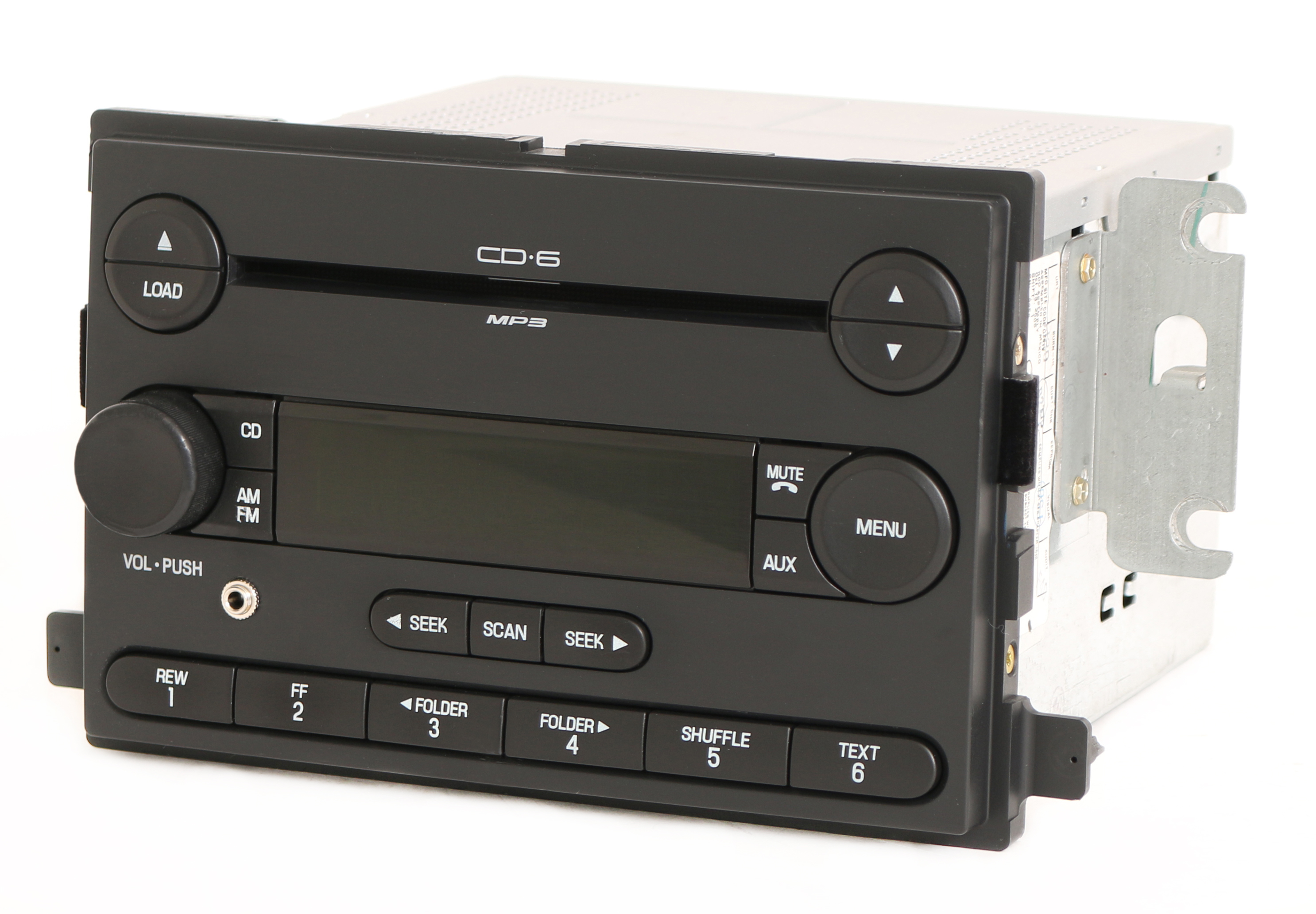 Ford Focus 2006-2007 Radio AM FM 6 Disc CD Player w Aux Input PN 6S4T-18C815-AD - 1 Factory Radio