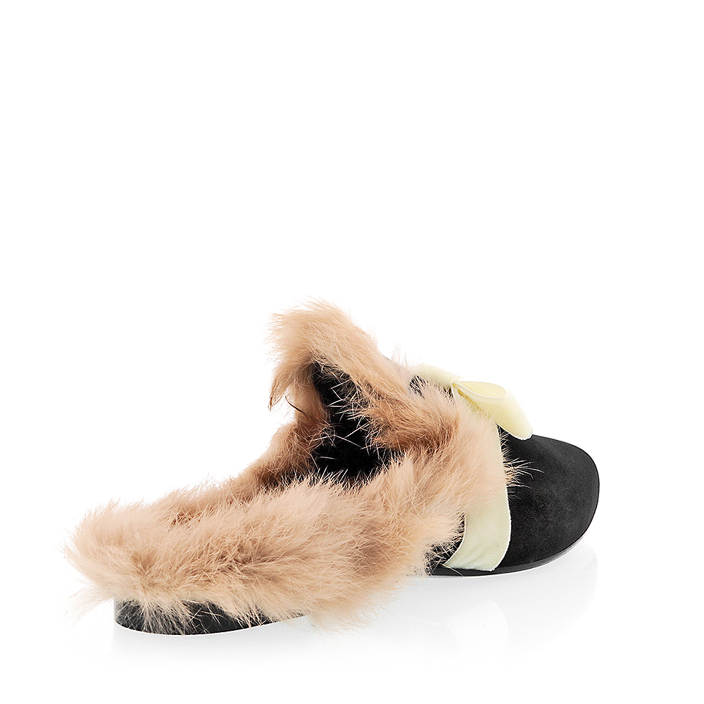 Amanda Gregory Velvet Niedrig Heel Heel Niedrig Slide With Bow e3a8ef Amanda Gregory Velvet Niedrig Heel Heel Niedrig Slide With Bow e3a8ef