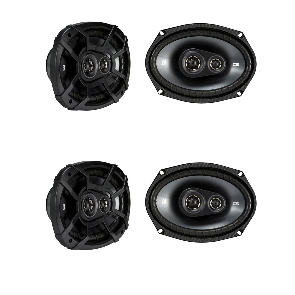 Kicker for Ram Crew Cab Truck 2012 & Up 43CSC6934 6x9 Speaker Bundle