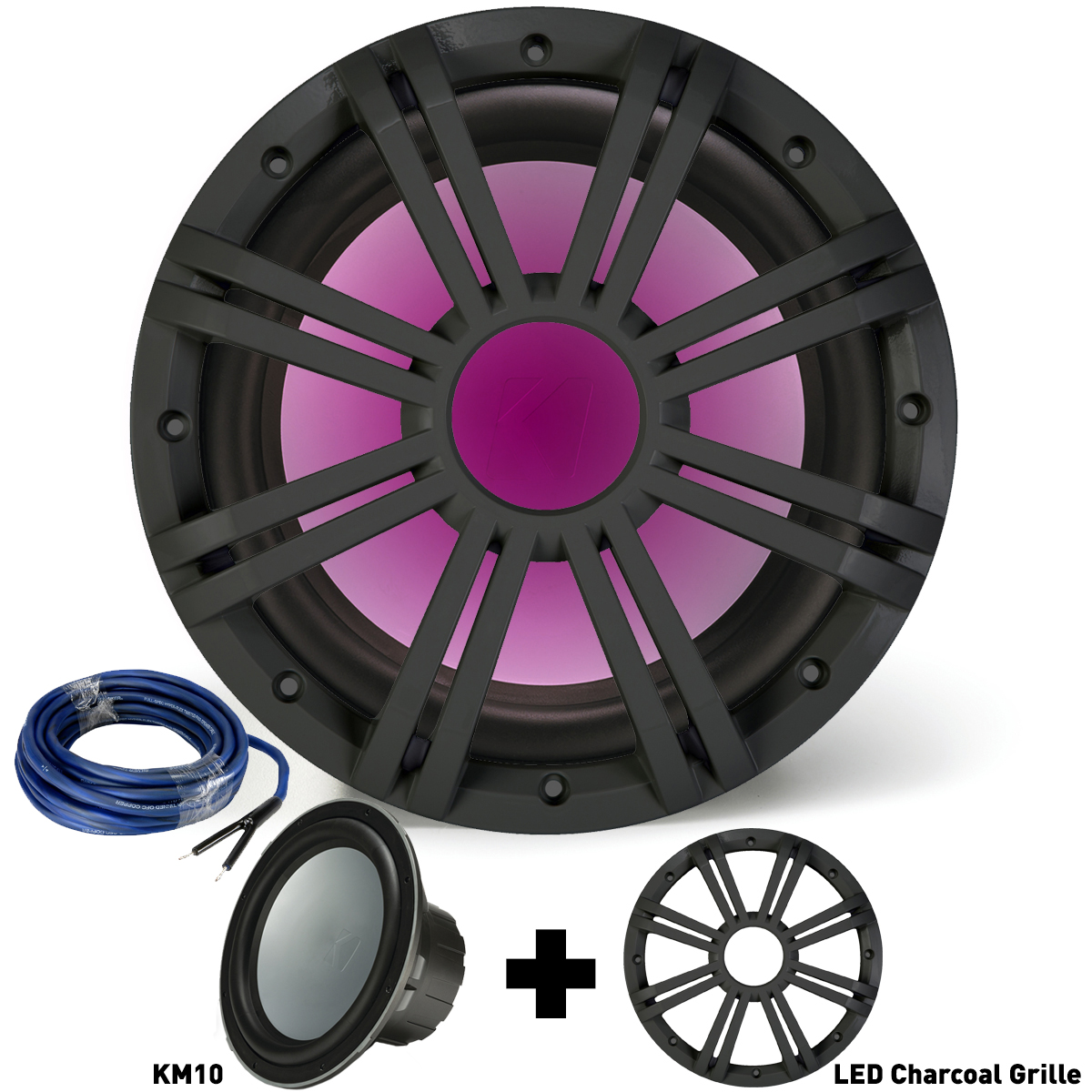 kicker 10 inch marine subwoofer