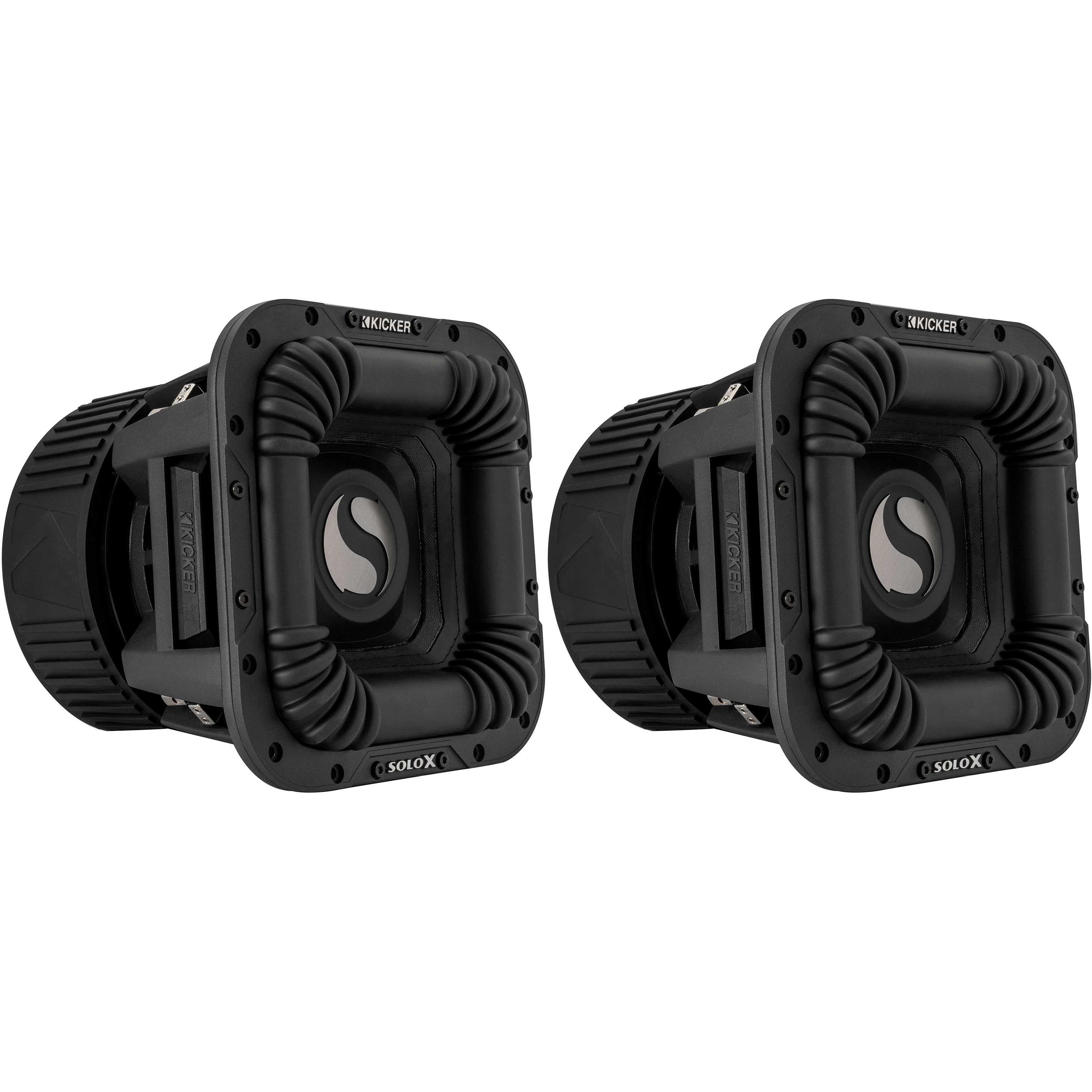 Kicker (2) 49L7X102 - SoloX L7X 10-Inch Competition Subwoofer, 2-Ohm