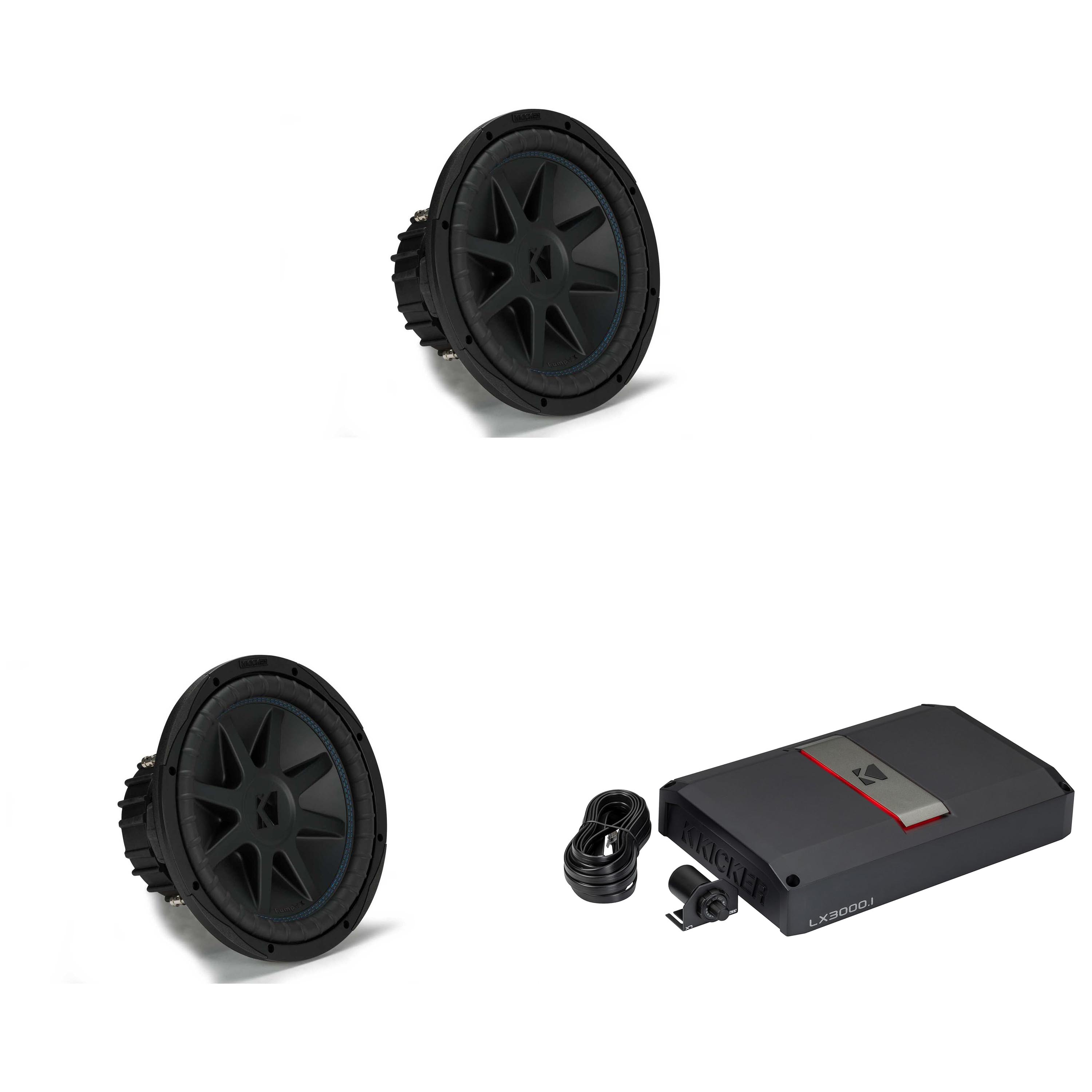 Kicker (2) 50CVX124 CompVX 12