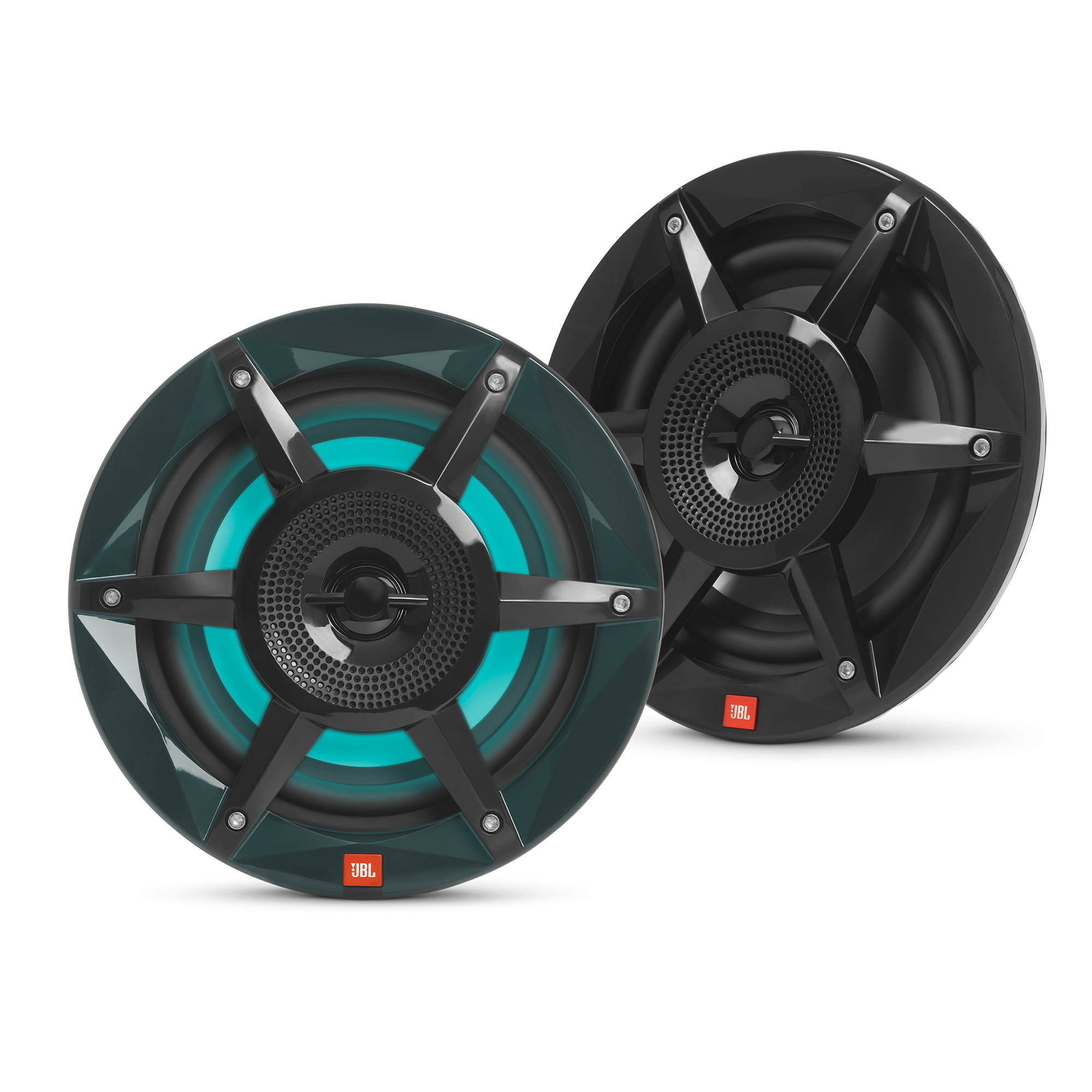 JBL MB6520AM Stadium Marine MB6520 Black 6.5" 2 way RGB LED Coaxial