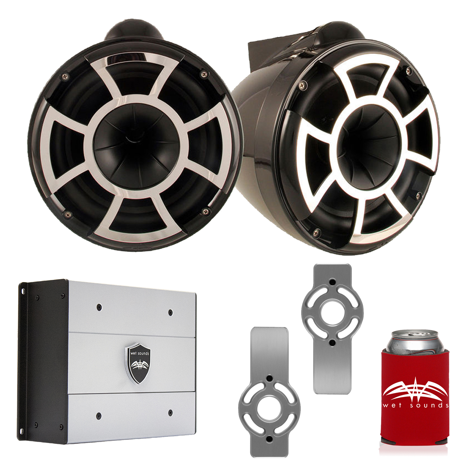 REV10BXADPMC11HTX4 Wet Sounds for Mastercraft 2007 & Up REV10 10