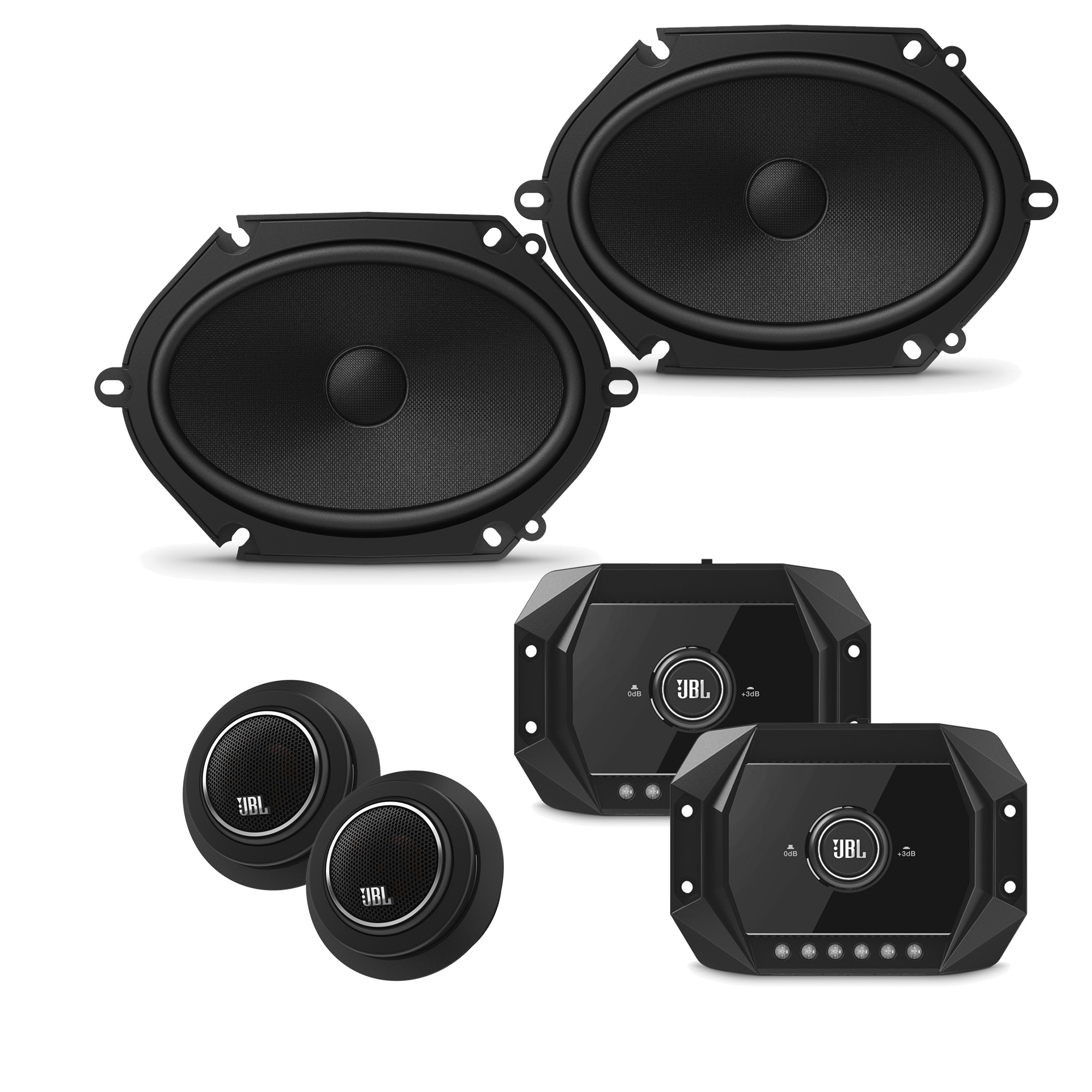 JBL STADIUMGTO860C Stadium Series 6x8 Inch Speaker System Pair Open