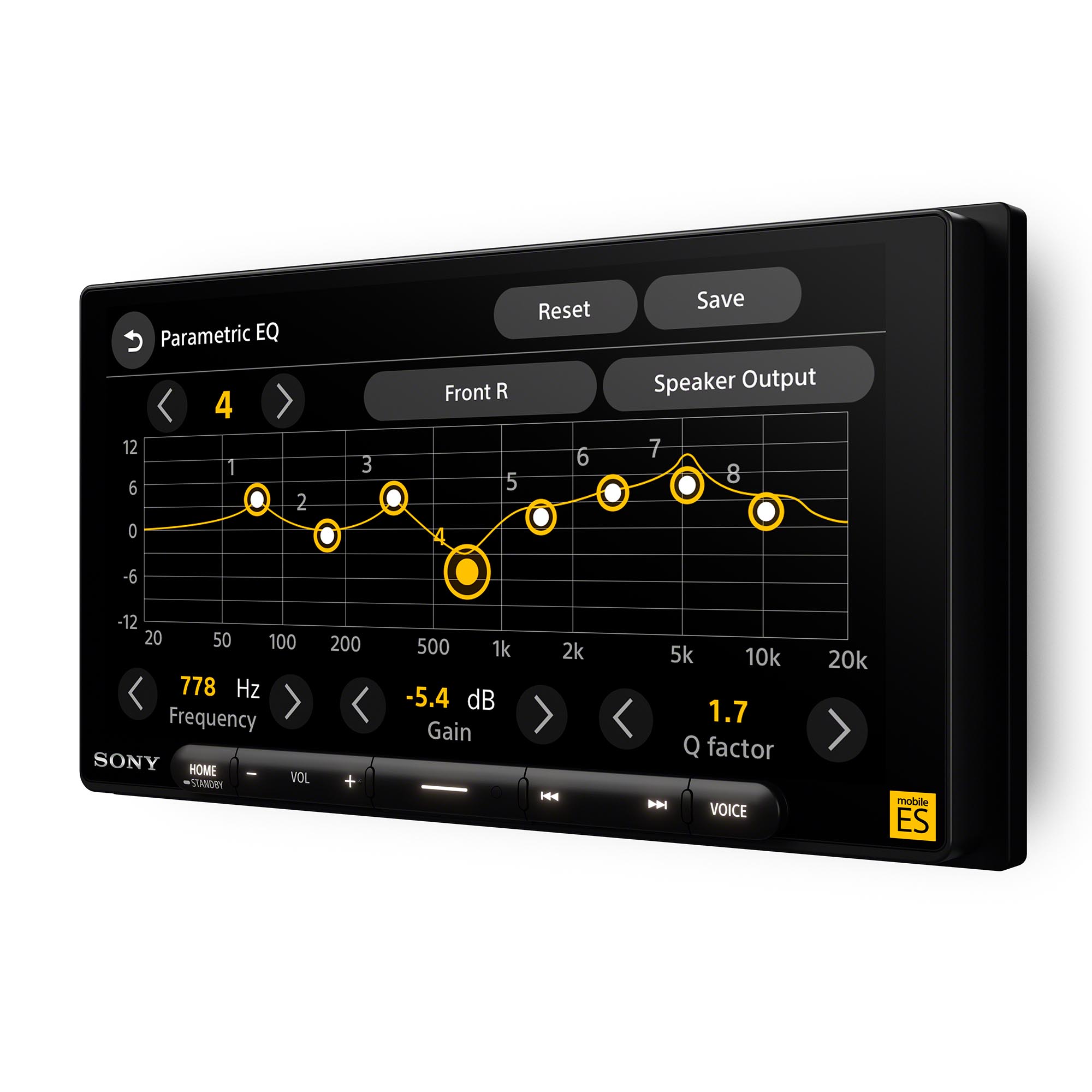 Sony XAV-9000ES Mobile ES 6.75‘’ Wireless High-Resolution Digital Auto Media Receiver