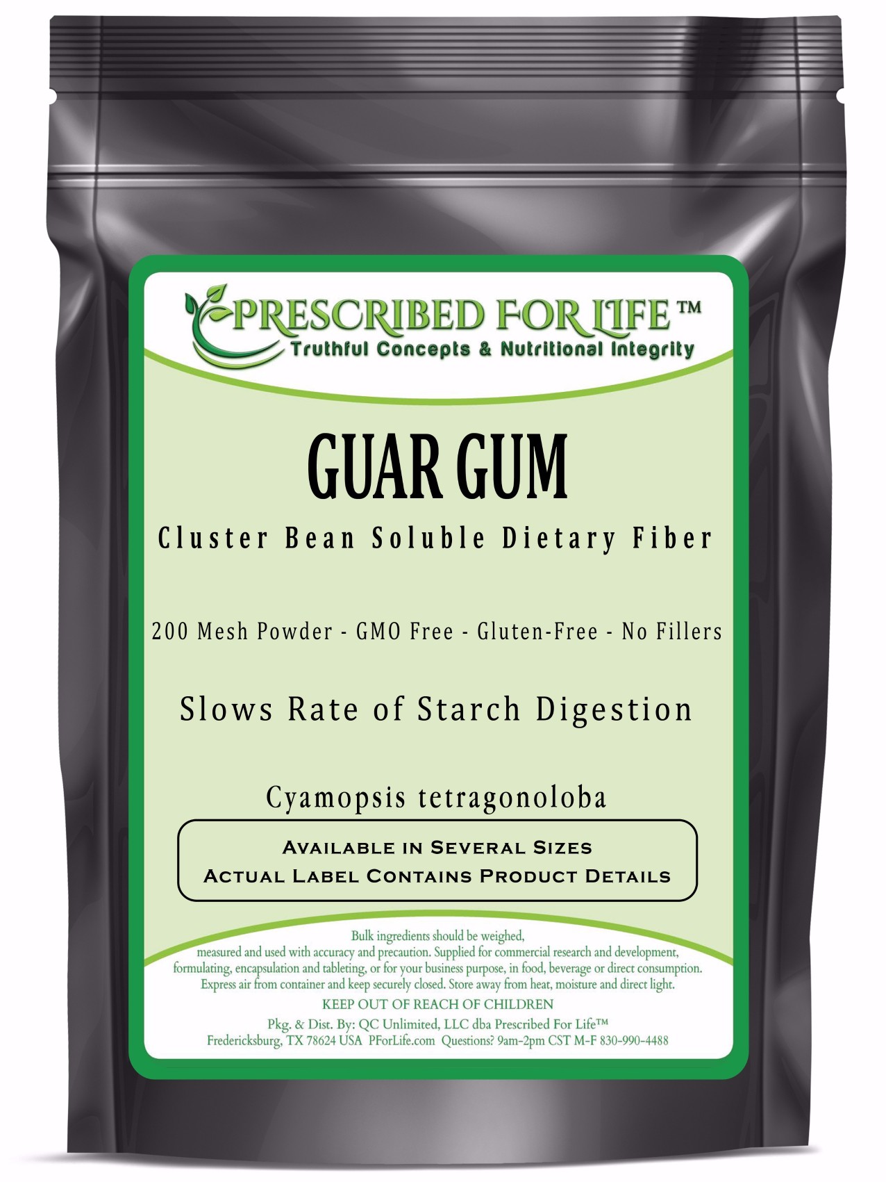 Guar Gum Natural Dietary Soluble Fiber Powder 200 Mesh eBay