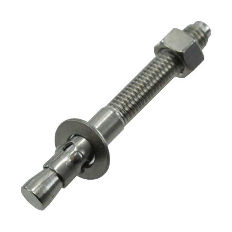 Stainless Steel 316 Concrete Wedge Anchor 3//8 x 2-3//4 Qty 25