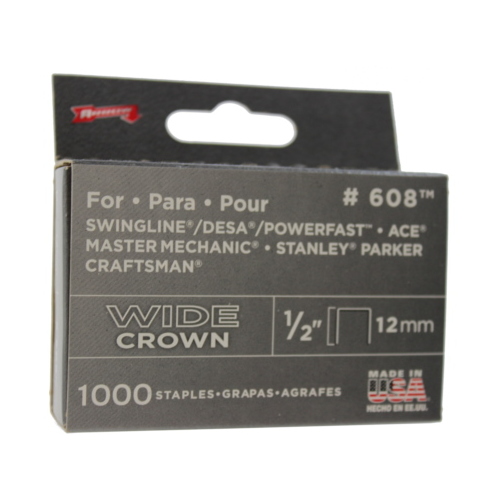 1 2 wide crown staples