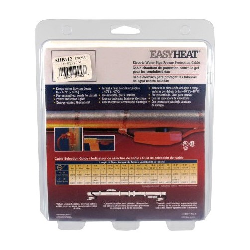 12' Electric Heat Tape for Pipes eBay