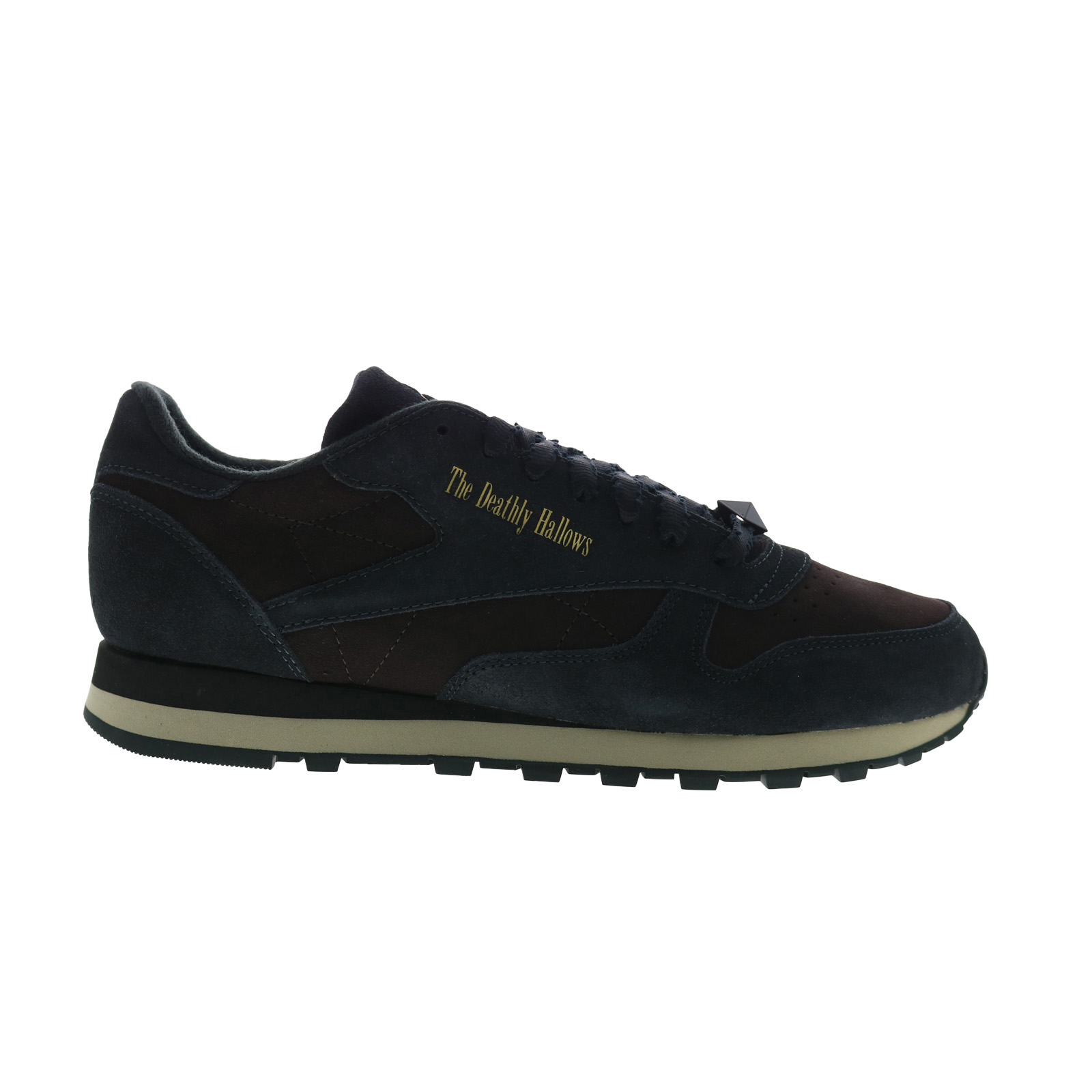 Reebok Harry Potter Classic Leather Low Mens Shoes Black 100201817 NEW Sz 11.5 Reebok Classic Leather Harry Potter Mens Black Lifestyle  main image 4