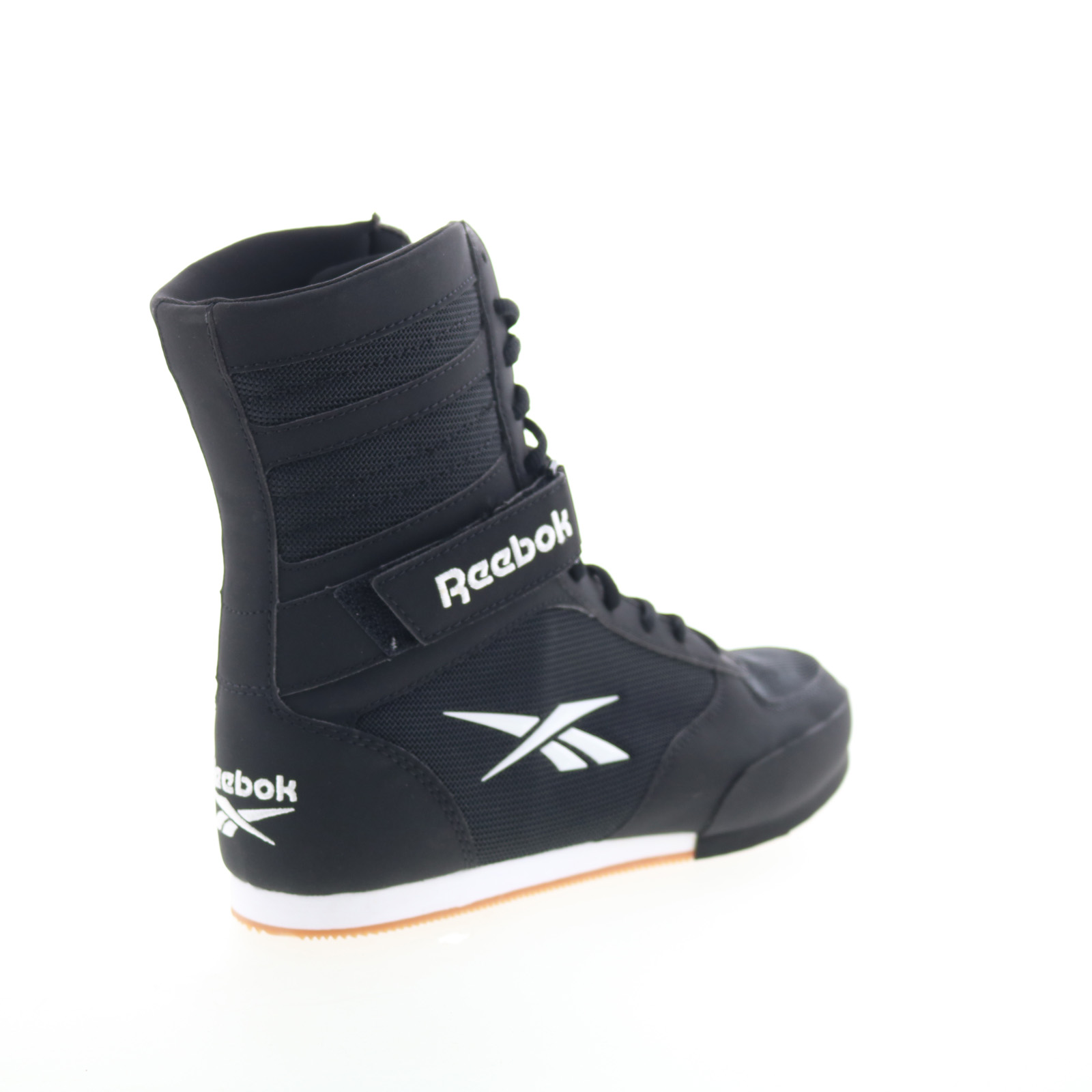 Reebok Boxing HI Mens Black Mesh Lace Up Athletic Boxing Shoes | eBay