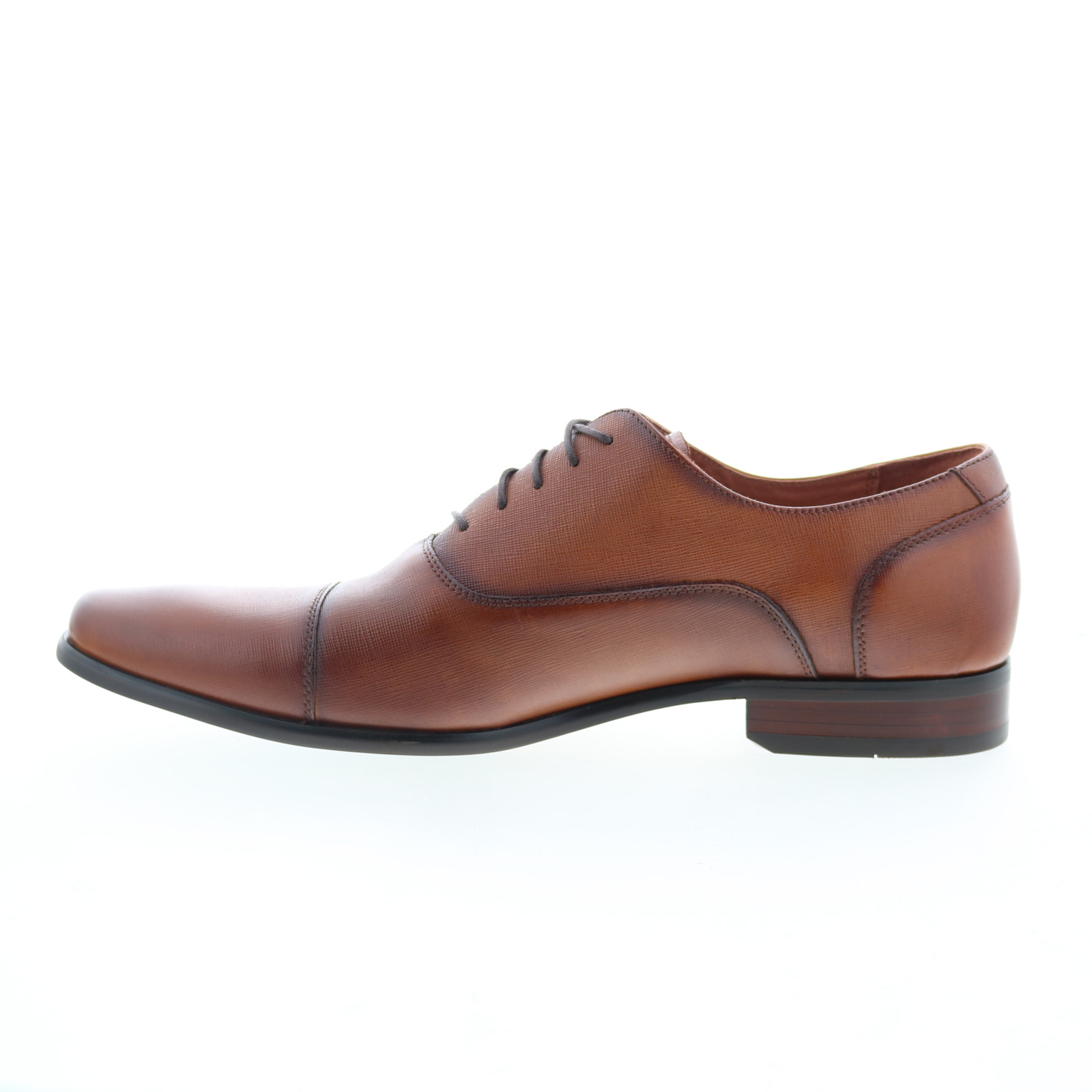 Florsheim Postino Cap 15175B-221 Mens Brown Oxfords Cap Toe Shoes 11.5 - Picture 3 of 8