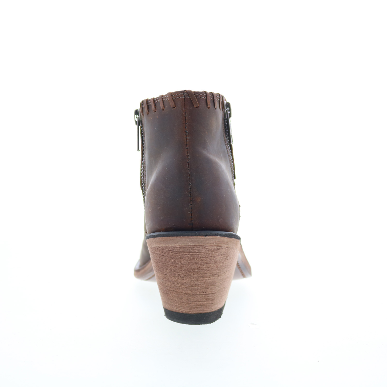 Jama Old West Snip Toe Damen Braun Leder Stiefel - Produktbild 3