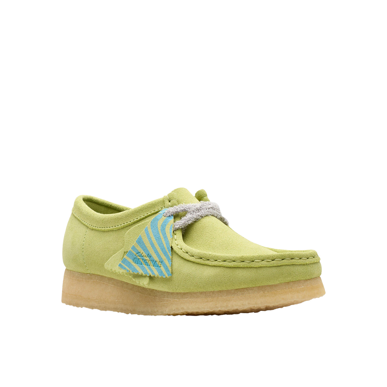 Clarks Wallabee pour femmes en suede vert 37.5 - Picture 7 of 8