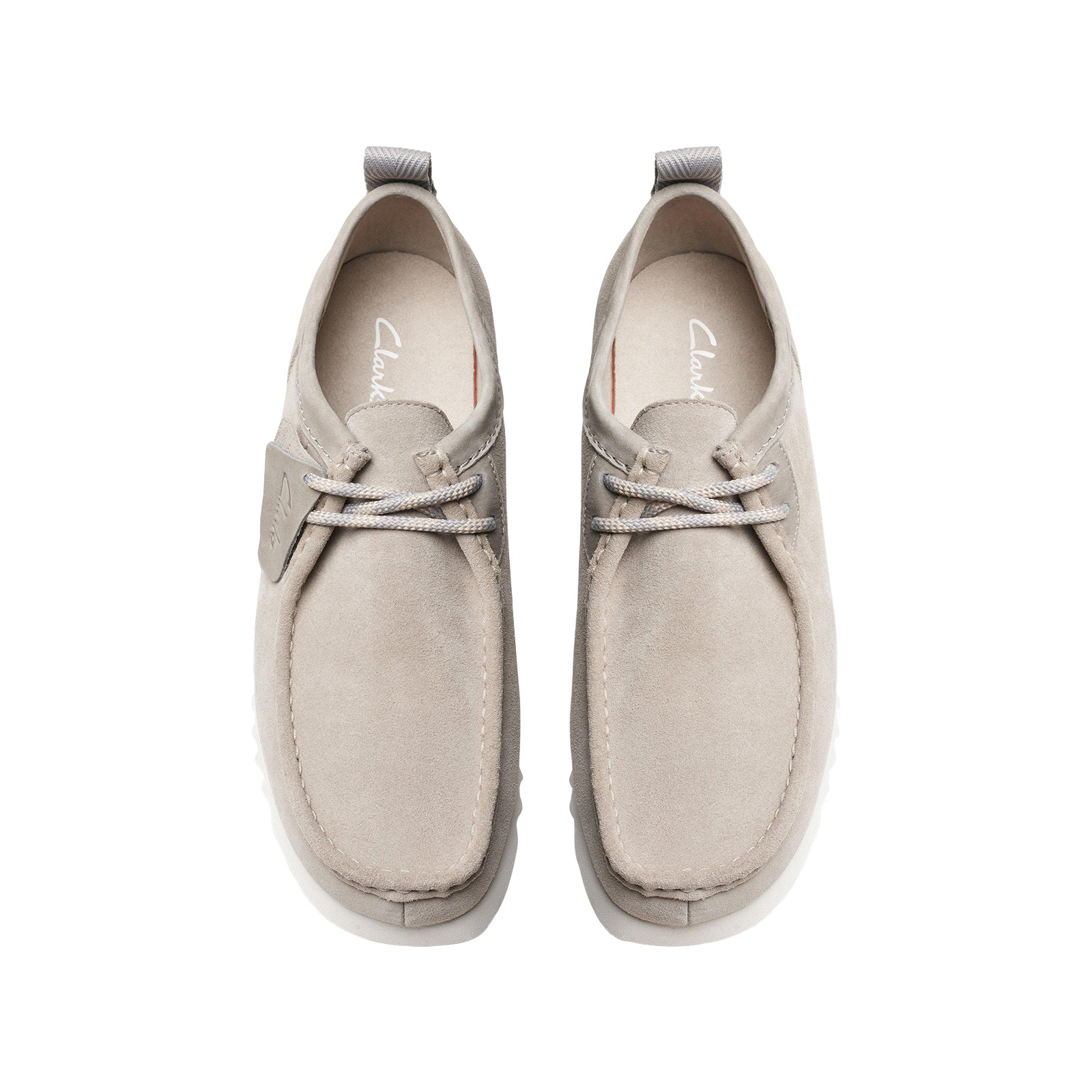 Clarks（クラークス）Banbury Lace　UK7/25cm Clarks Wallabee 26166299 7 Lace-up shoes in white buy online