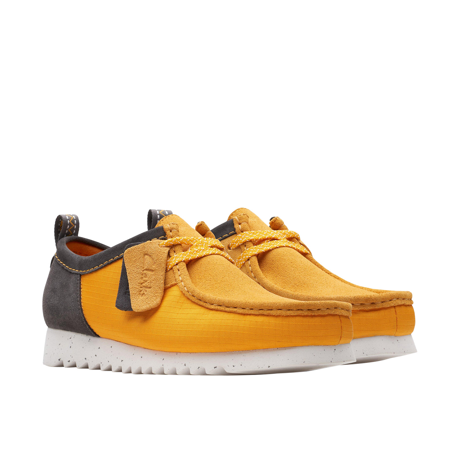 Clarks Wallabee FTRE LO 26176228 Mens Orange Leather Oxfords