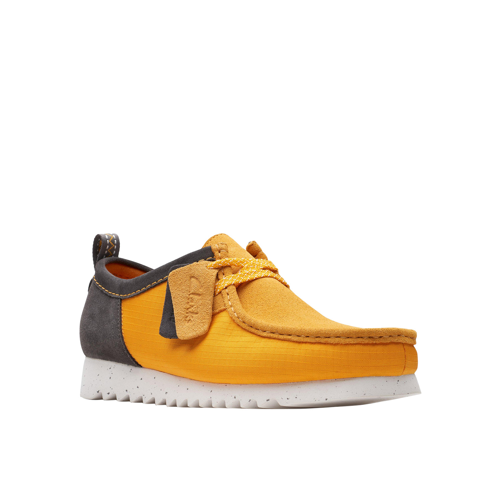 Clarks Wallabee FTRE LO 26176228 Mens Orange Leather Oxfords