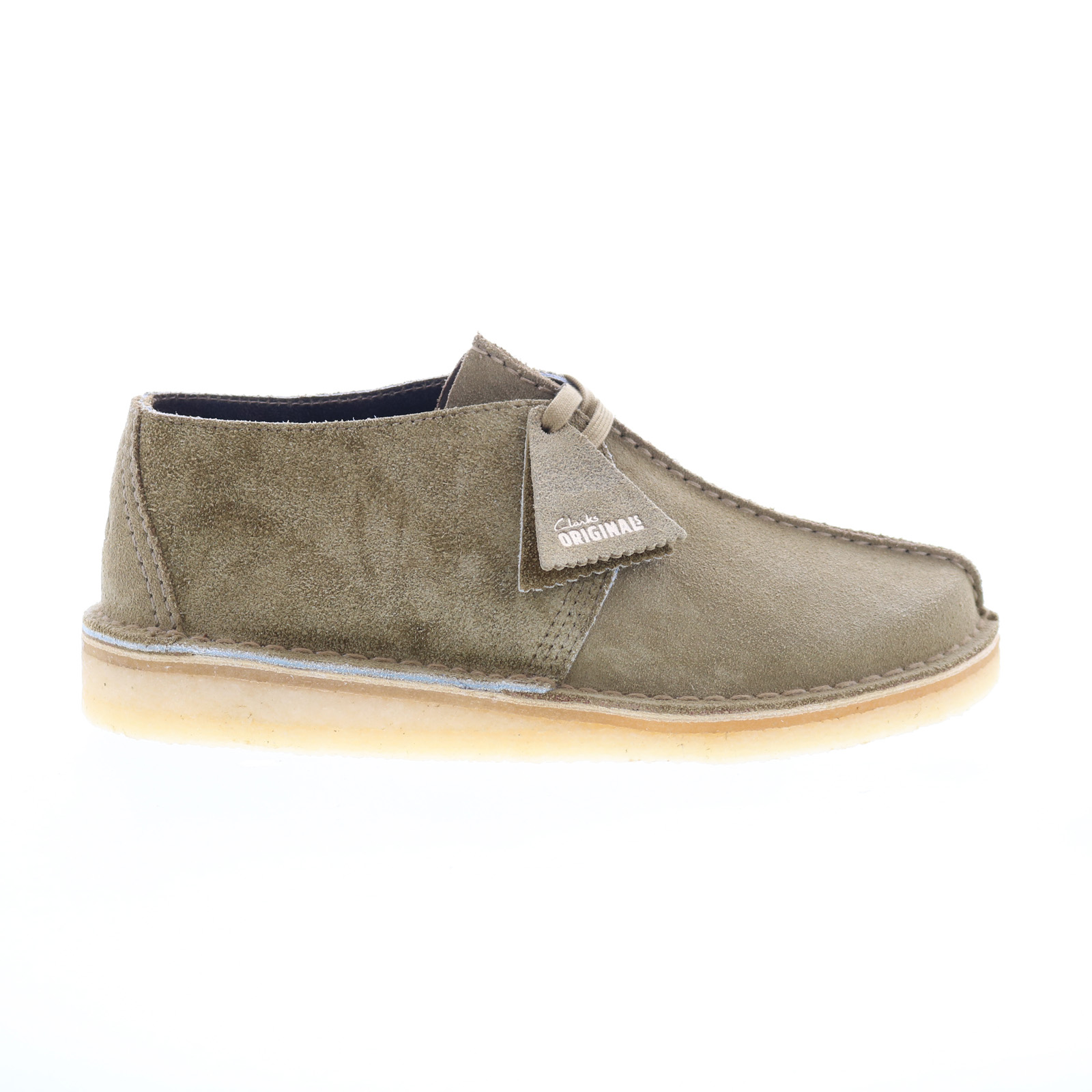 Clarks Desert Trek 26176531 Mens Green Suede Lace Up Chukkas  display picture 2