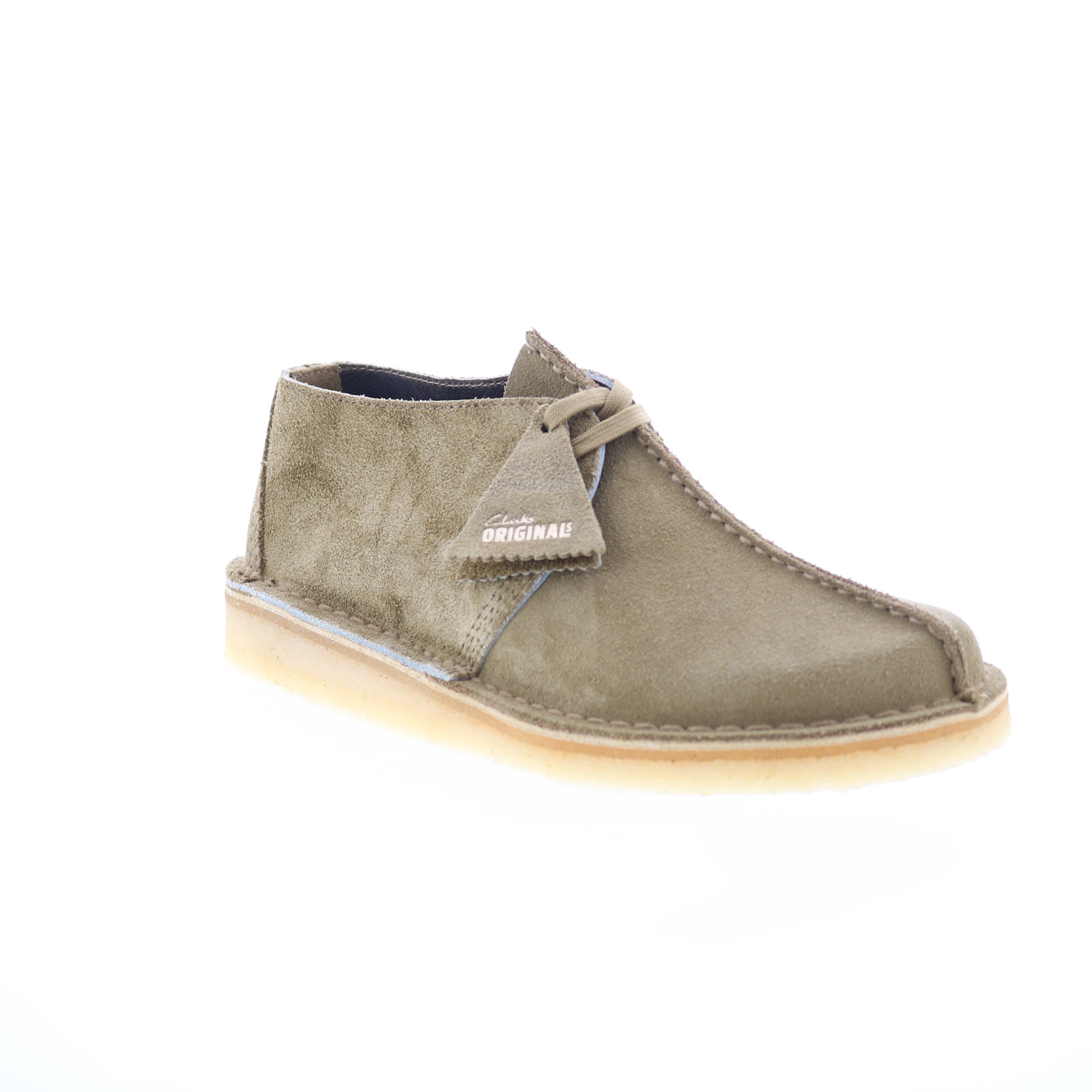 Clarks Bushacre | Men’s Gray/Green Suede Lace- Up Chukkas Boots | Size 10 1/2 M Clarks Bushacre Lace Up Suede Boots for Men for sale | eBay main image 3