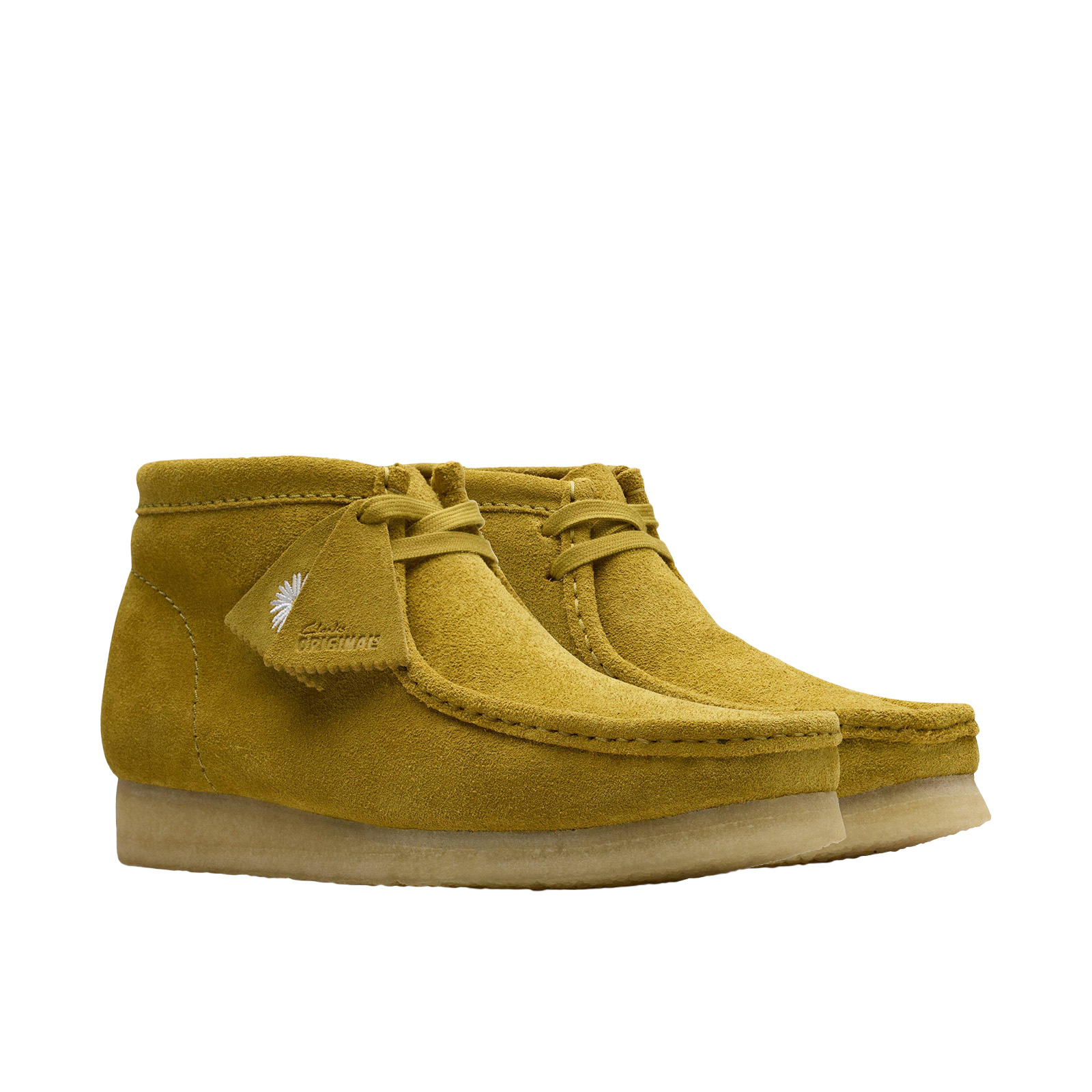 Clarks Wallabee Boot 26176538 Mens Green Suede Lace Up