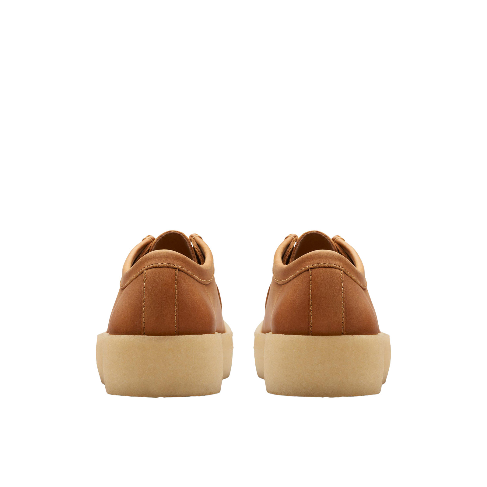 Clarks Men\'s Tan Wallabee Cup Brown with Navy Laces Clarks WMNS Wallabee Cup - Tan Corduroy – Kith Europe main image 3
