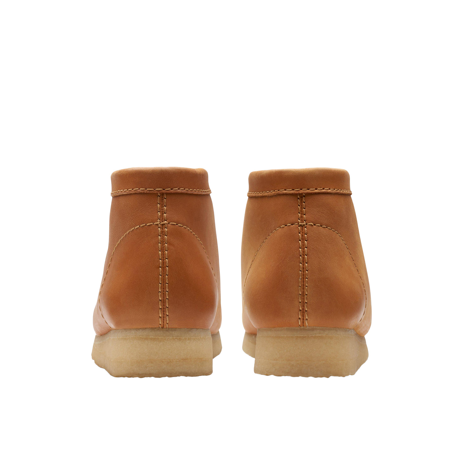 Clarks Wallabee Boot Mid 26176627 Mens Brown Leather Lace Up