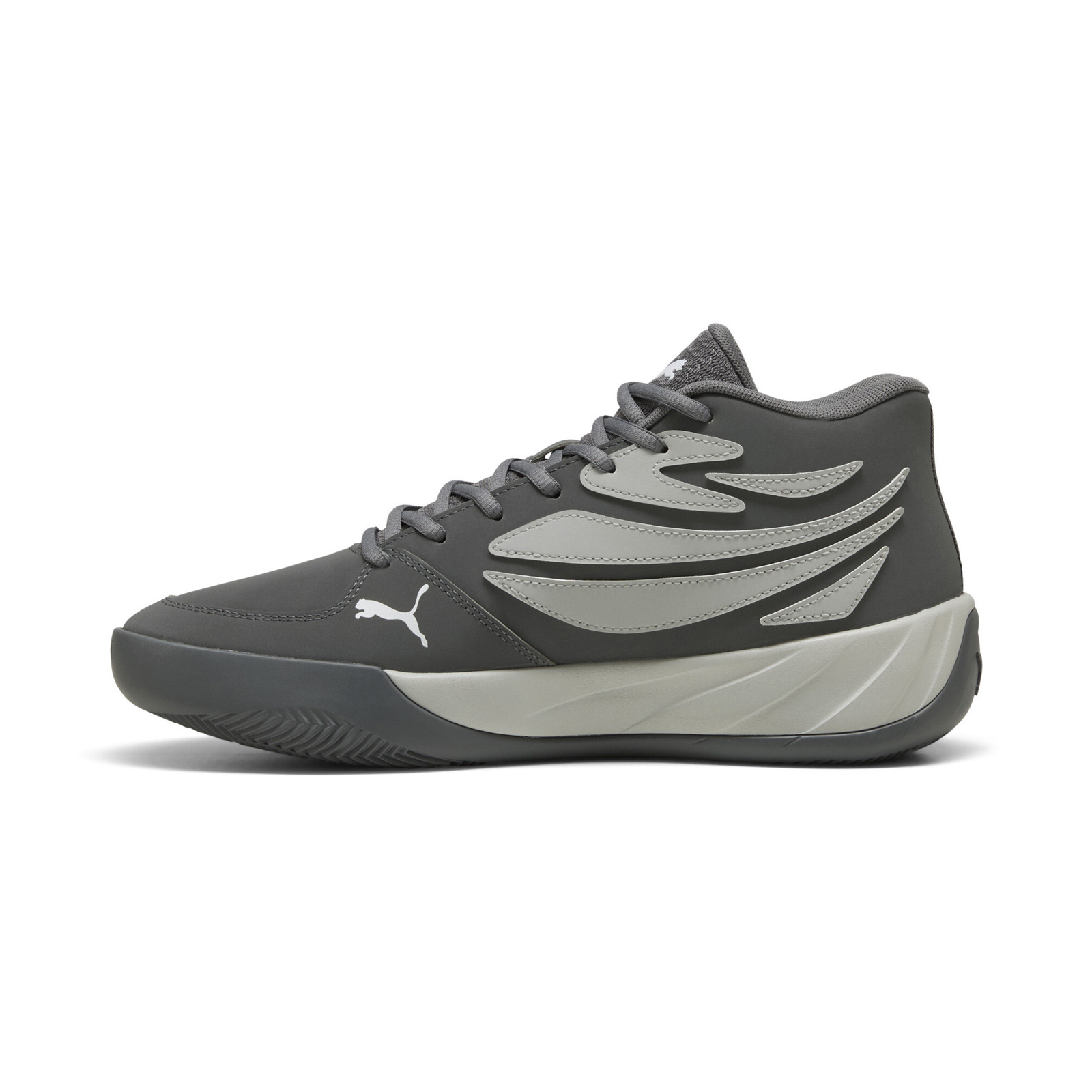 Puma Court Pro Nubuck 31113702 Mens Gray Nubuck Athletic