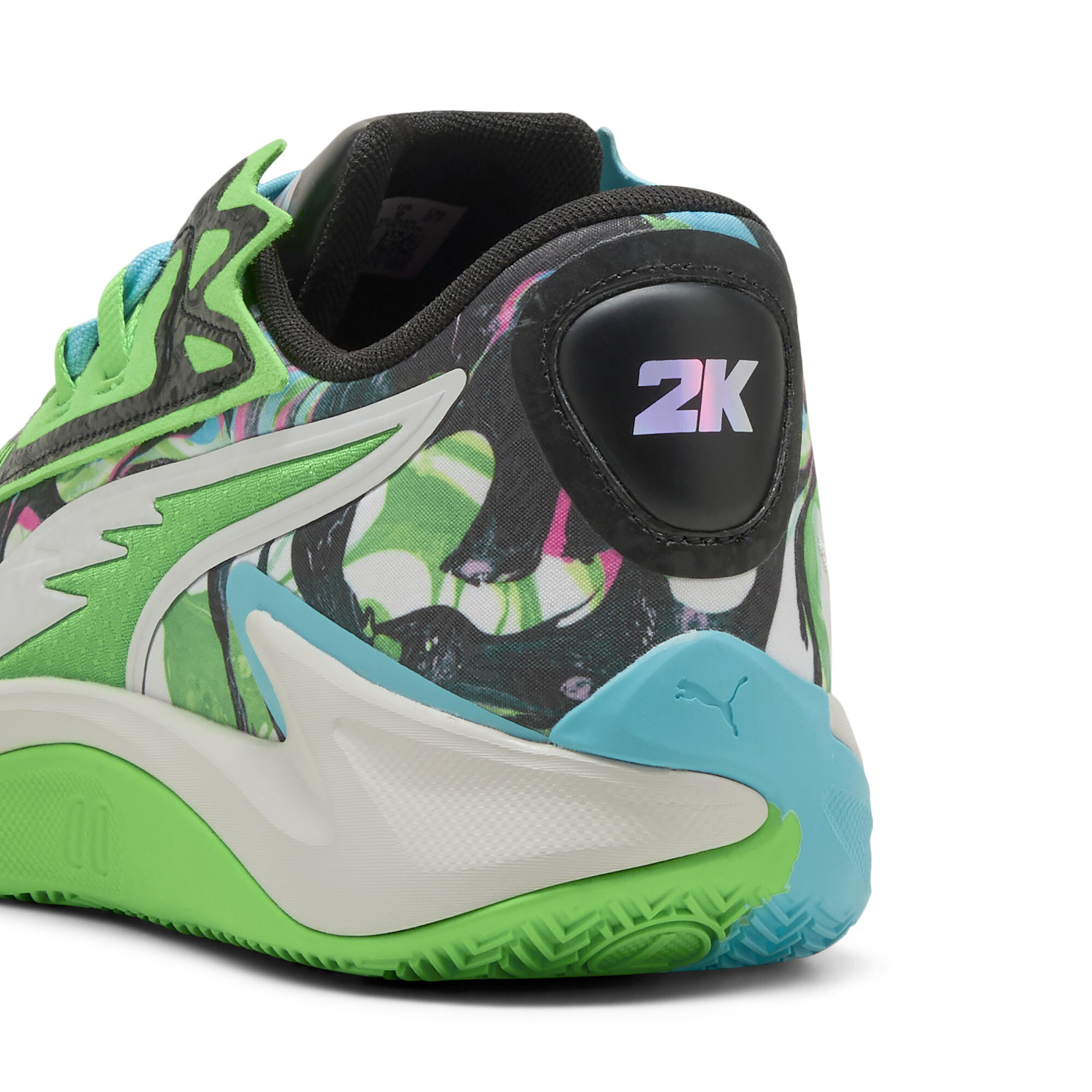 Puma Scoot Zeros II 2K 31134901 Mens Green Canvas Athletic