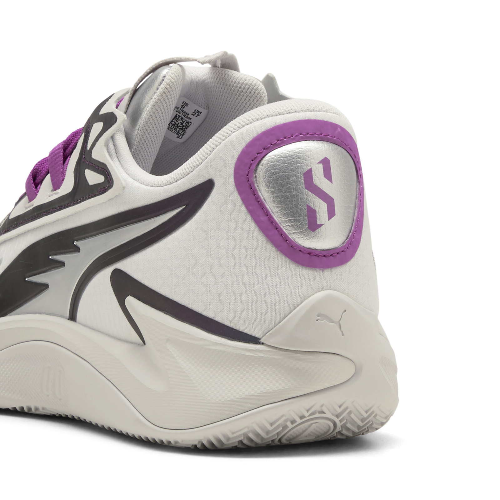 Puma Scoot Zeros II Sterling Men\'s Gray Athletic Basketball Shoes Size 8.5 PUMA Scoot Zeros II Sterling Basketball Shoes | Chicago City  main image 3