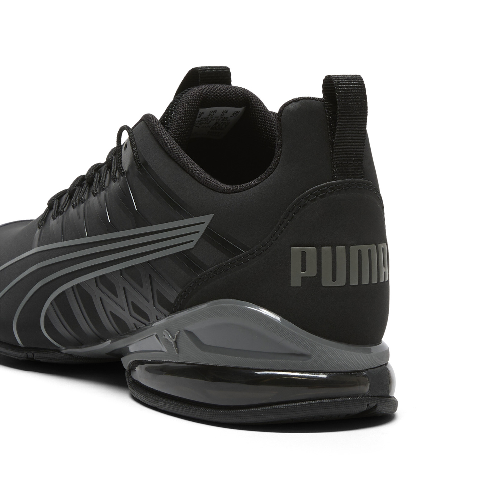 Puma Mens Voltaic Evo Nubuck Black Shoes (NWT) PUMA Men main image 3