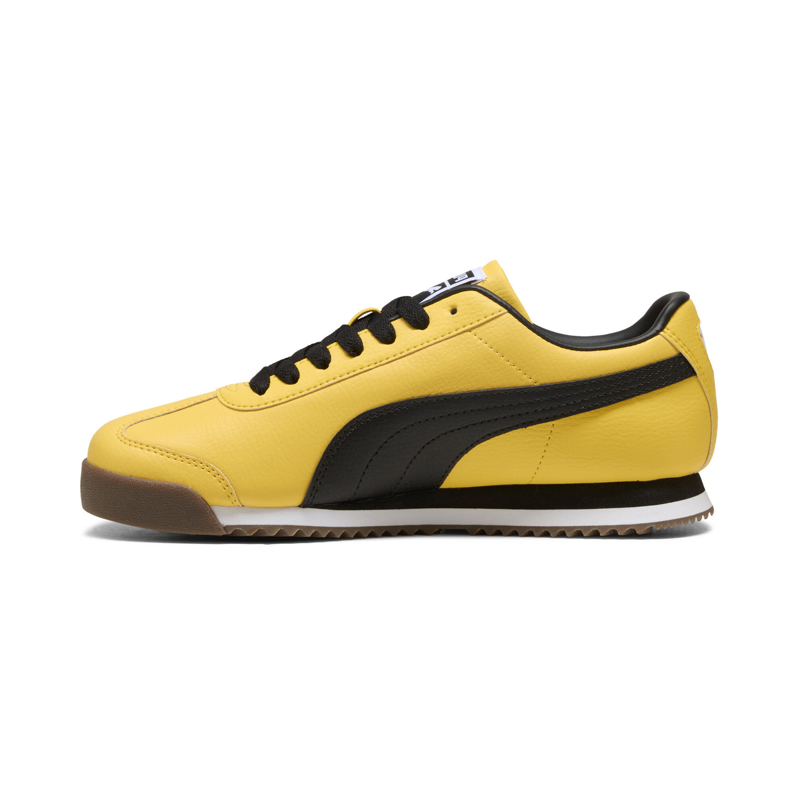 Puma Roma 24 Standard 39686813 Mens Yellow Lifestyle Trainers Shoes