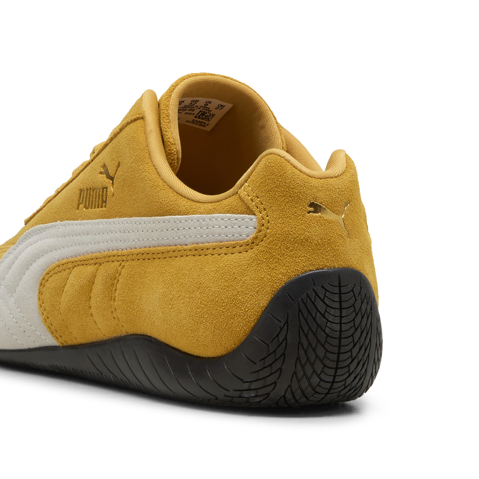 Puma Speedcat OG 39884606 Mens Yellow Suede Lifestyle