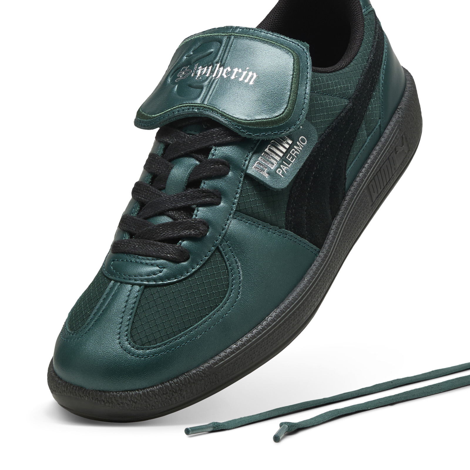 シューズ Puma Palermo 2 Harry Potter Puma Palermo 2 Harry Potter 40121001 Mens Green Lifestyle
